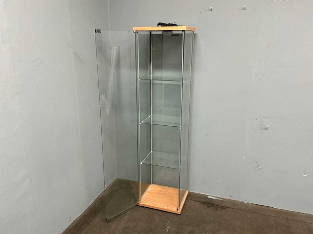 Vitrinekast - 40x35x163 cm - afbeelding 7 van  9