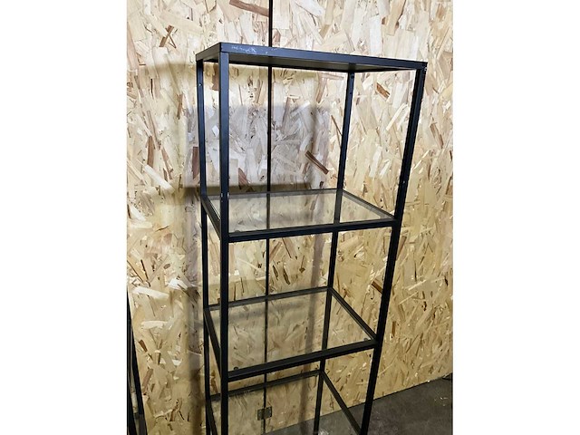 Vitrinekast 100x36x175cm / 51x36x175cm (2x) - afbeelding 3 van  4