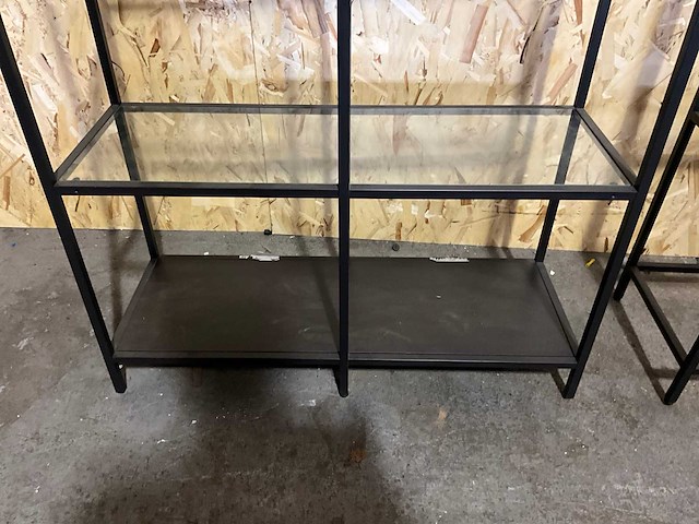 Vitrinekast 100x36x175cm / 51x36x175cm (2x) - afbeelding 4 van  4