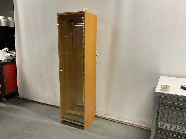 Vitrinekast (190x50x44) - afbeelding 2 van  2