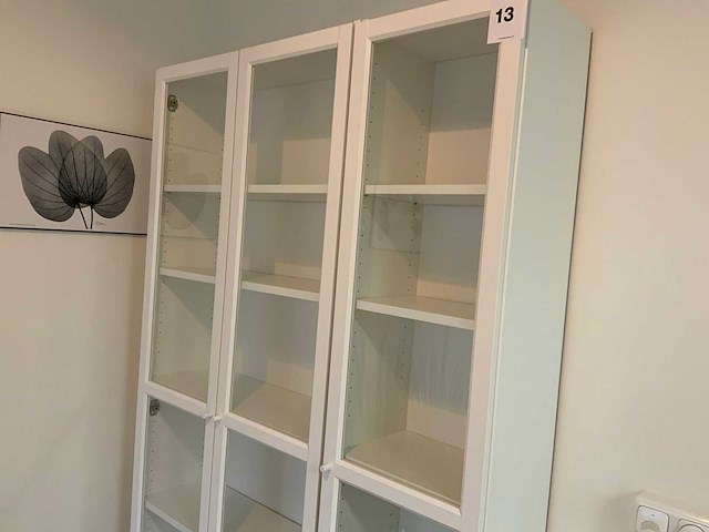 Vitrinekast (2x) - afbeelding 4 van  4