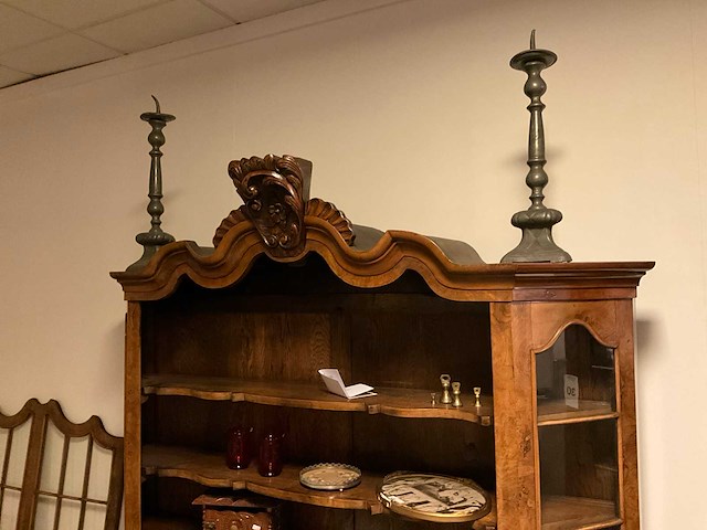 Vitrinekast (2x) - afbeelding 2 van  2