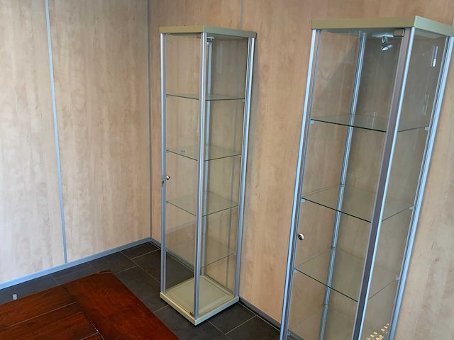 Vitrinekast (2x) - afbeelding 3 van  6