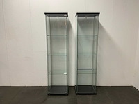 Vitrinekast 40x164x35 cm (2x) - afbeelding 1 van  6