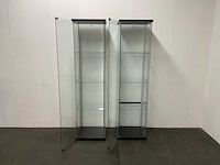 Vitrinekast 40x164x35 cm (2x) - afbeelding 2 van  6