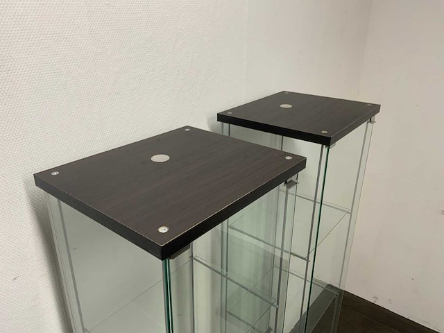 Vitrinekast 40x164x35 cm (2x) - afbeelding 3 van  6