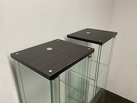 Vitrinekast 40x164x35 cm (2x) - afbeelding 3 van  6