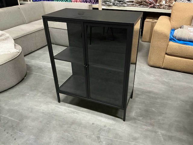 Vitrinekast 80x40xh99cm - afbeelding 2 van  3