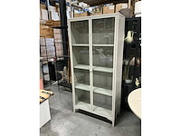 Vitrinekast 90x40xh190,5cm - afbeelding 2 van  6