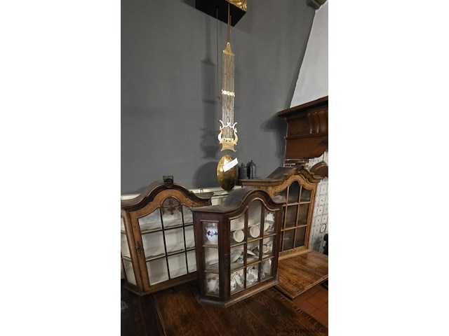 Vitrinekast, antiek, hout - afbeelding 1 van  4