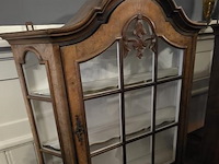Vitrinekast, antiek, hout - afbeelding 2 van  4