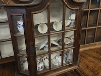 Vitrinekast, antiek, hout - afbeelding 3 van  4