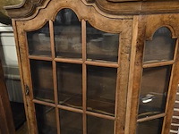 Vitrinekast, antiek, hout - afbeelding 4 van  4
