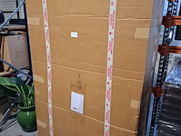 Vitrinekast mangohout 120x45x200, sanderz, 2025 - afbeelding 2 van  2