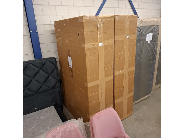 Vitrinekast, mangohout - afbeelding 3 van  3