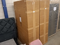 Vitrinekast, mangohout - afbeelding 3 van  3