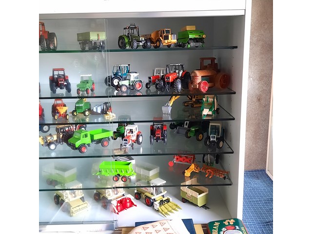 Vitrinekast met miniaturen - afbeelding 12 van  13