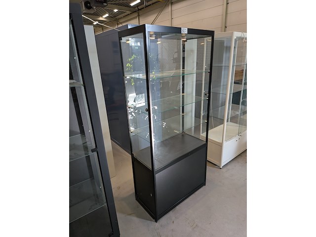 Vitrinekast met verlichting - afbeelding 3 van  9