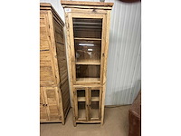 Vitrinekast oud eiken - afbeelding 2 van  4