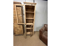 Vitrinekast oud eiken - afbeelding 4 van  4