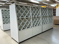 Vitrinekast/knoopkasten (18x) - afbeelding 1 van  5