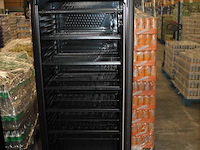 Vitrinekoelkast combisteel. bouwjaar 2022. afmeting 60 x 60 x 197 cm. - afbeelding 3 van  3