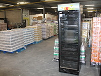 Vitrinekoelkast combisteel. bouwjaar 2022. afmeting 60 x 60 x 197 cm. - afbeelding 1 van  3