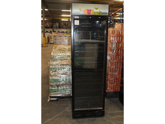 Vitrinekoelkast combisteel. bouwjaar 2022. afmeting 60 x 60 x 197 cm. - afbeelding 2 van  3