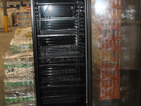 Vitrinekoelkast combisteel. bouwjaar 2022. afmeting 60 x 60 x 197 cm. - afbeelding 3 van  3