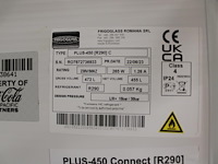 Vitrinekoelkast frigo glass type plus-450, afm. 60 x 65 x 200 cm. - afbeelding 3 van  3