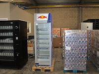 Vitrinekoelkast red bull liebherr gdc mega non ccr xx. 371 liter. afmeting 65 x 70 x 200 cm. - afbeelding 1 van  8