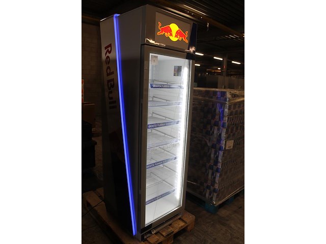 Vitrinekoelkast red bull liebherr gdc mega non ccr xx. 371 liter. afmeting 65 x 70 x 200 cm. - afbeelding 5 van  8