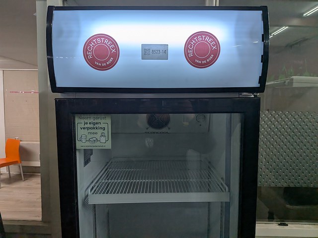 Vitrinekoelkast scandomestic, sd 416 - afbeelding 2 van  6