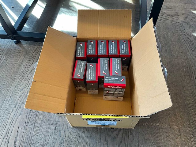 Vittoria competition 25/28-622 fv presta ventiel 48mm binnenband (10x) - afbeelding 2 van  3