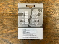 Vittoria standard 700x20/28c fv presta ventiel 60mm binnenband (9x) - afbeelding 2 van  3