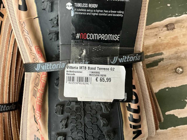 Vittoria terreno g2 29x2.1 52-622 mtb fietsband (6x) - afbeelding 3 van  3