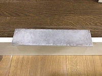 Viva metal brick grey glans wandtegel 6x24 cm 5,7 m² - afbeelding 3 van  5