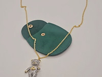 Vivienne westwood goldplated saturn teddy bear collier - afbeelding 2 van  6