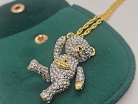 Vivienne westwood goldplated saturn teddy bear collier - afbeelding 4 van  6