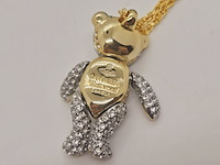 Vivienne westwood goldplated saturn teddy bear collier - afbeelding 5 van  6