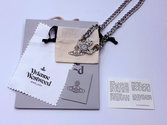 Vivienne westwood graziella schakelketting/collier - afbeelding 1 van  6