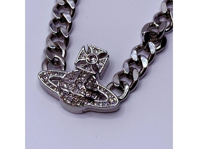 Vivienne westwood graziella schakelketting/collier - afbeelding 2 van  6