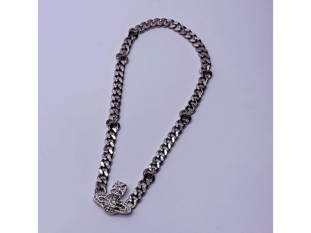Vivienne westwood graziella schakelketting/collier - afbeelding 4 van  6