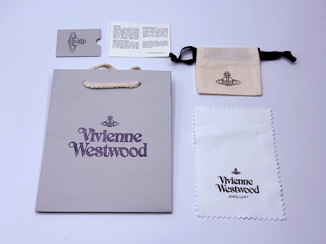 Vivienne westwood graziella schakelketting/collier - afbeelding 6 van  6