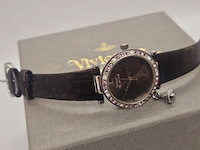 Vivienne westwood orb dameshorloge met steentjes - afbeelding 5 van  7