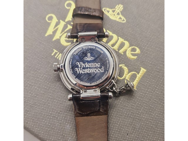 Vivienne westwood orb dameshorloge met steentjes - afbeelding 6 van  7