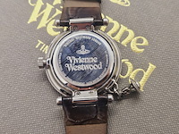 Vivienne westwood orb dameshorloge met steentjes - afbeelding 6 van  7