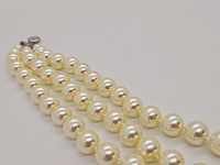 Vivienne westwood parelketting met steentjes - afbeelding 6 van  9