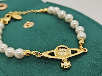 Vivienne westwood saturn parel armband - afbeelding 3 van  5