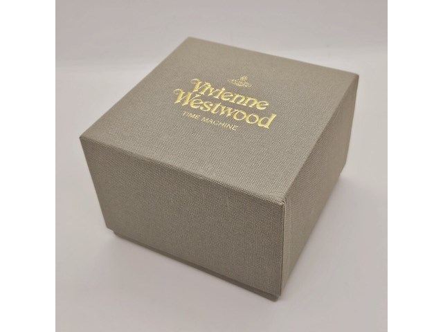 Vivienne westwood trafalgar goldplated horloge. - afbeelding 2 van  10